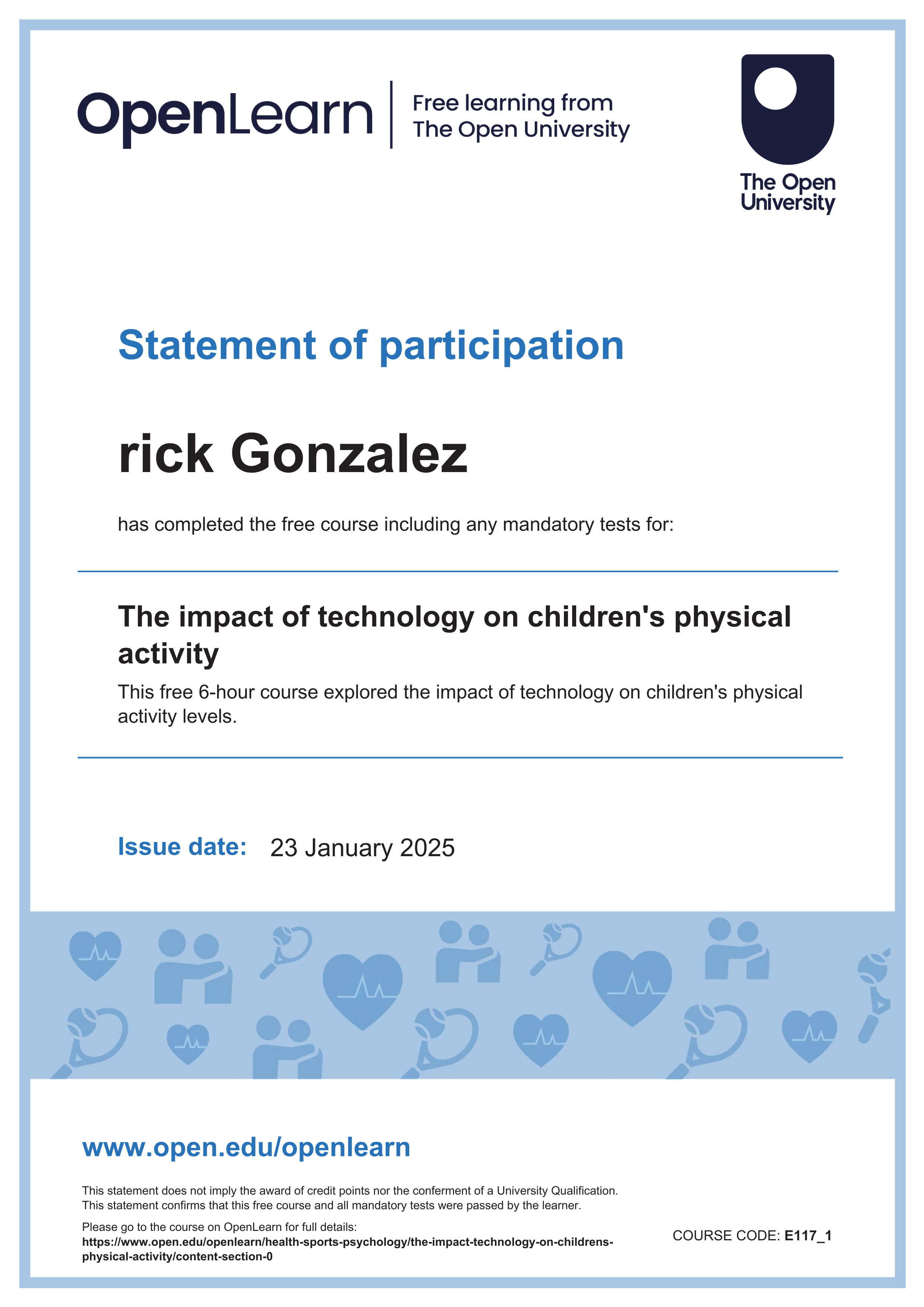 Technology and Children's Activity